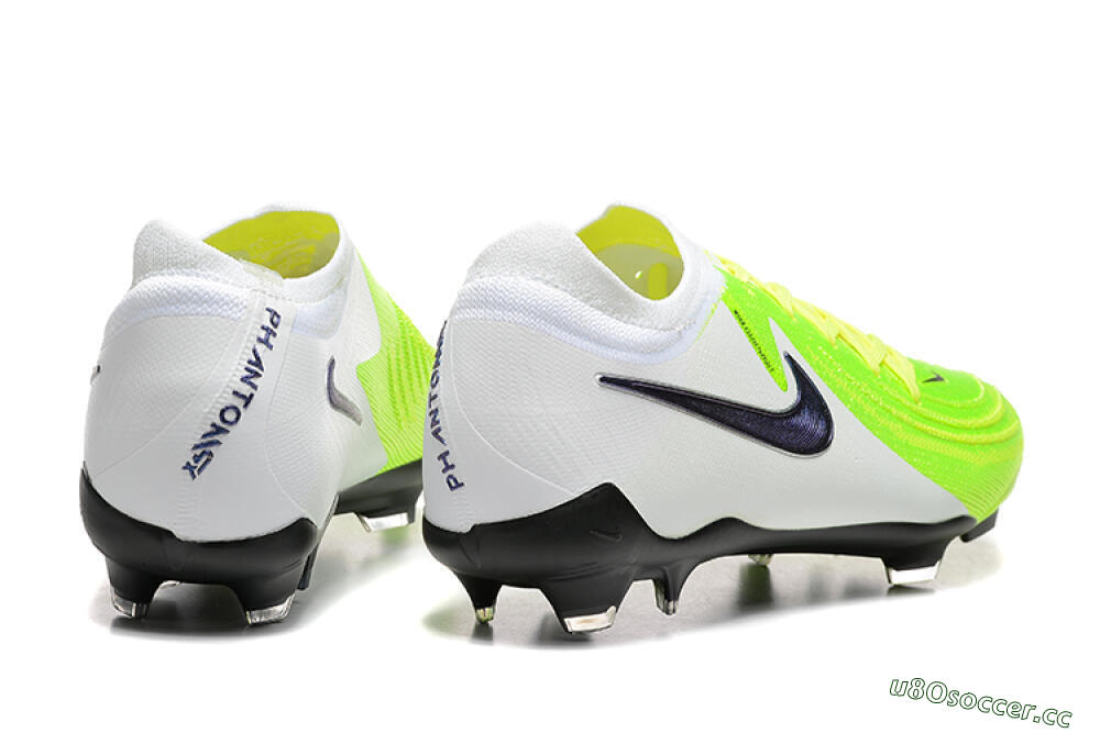 Men's Nike Phantom Luna Elite FG Firm Ground Low-Tops Football Boots - Yellow/White/Black 9
