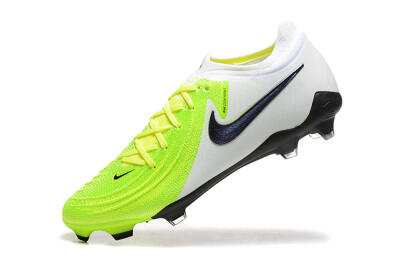 Men's Nike Phantom Luna Elite FG Firm Ground Low-Tops Football Boots - Yellow/White/Black