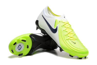 Men's Nike Phantom Luna Elite FG Firm Ground Low-Tops Football Boots - Yellow/White/Black