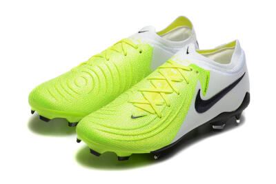 Men's Nike Phantom Luna Elite FG Firm Ground Low-Tops Football Boots - Yellow/White/Black