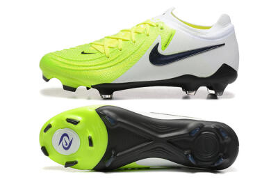 Men's Nike Phantom Luna Elite FG Firm Ground Low-Tops Football Boots - Yellow/White/Black