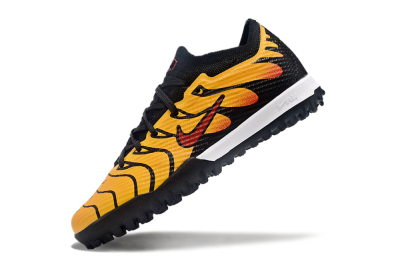 Kids Nike Air Zoom Mercurial Vapor 15 Elite TF Artificial Turf Low-Tops Football Shoes - Black/Yellow/Red