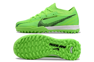 Kids Nike Air Zoom Mercurial Vapor 15 Elite TF Artificial Turf Low-Tops Football Shoes - Yellow/Black/White