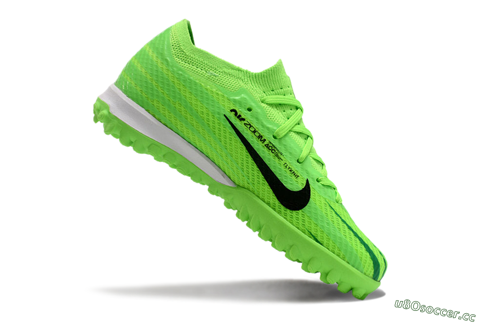 Kids Nike Air Zoom Mercurial Vapor 15 Elite TF Artificial Turf Low-Tops Football Shoes - Yellow/Black/White 4
