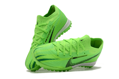 Kids Nike Air Zoom Mercurial Vapor 15 Elite TF Artificial Turf Low-Tops Football Shoes - Yellow/Black/White