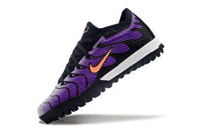 Kids Nike Air Zoom Mercurial Vapor 15 Elite TF Artificial Turf Low-Tops Football Shoes - Purple/Black/Orange