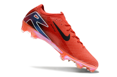 Unisex Nike Air Zoom Mercurial Vapor 16 Elite FG Firm Ground Low-Tops Football Boots - Red/Black/White/Gold