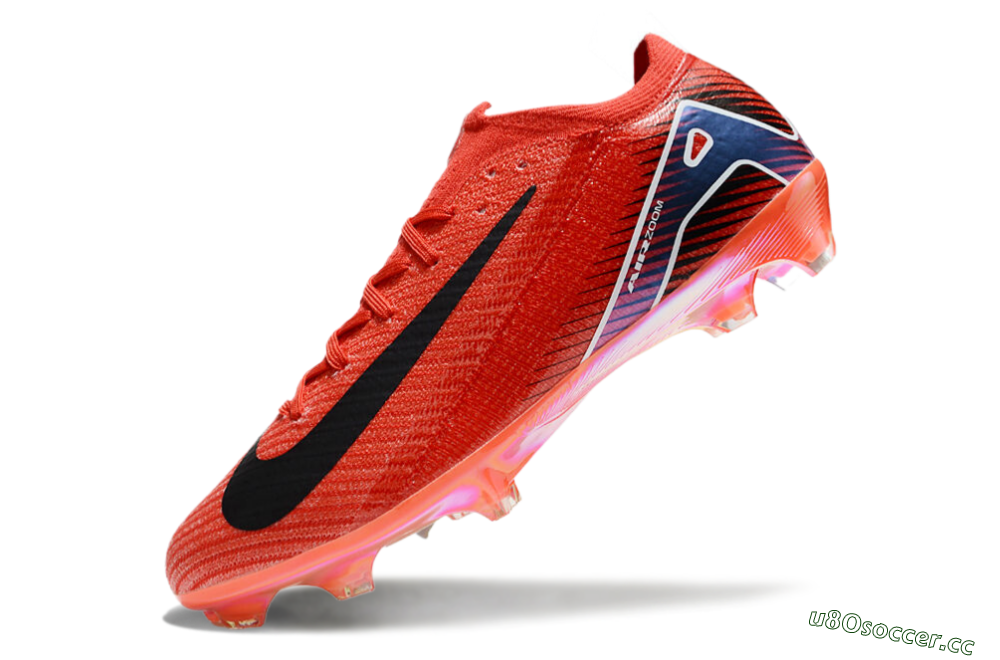 Unisex Nike Air Zoom Mercurial Vapor 16 Elite FG Firm Ground Low-Tops Football Boots - Red/Black/White/Gold 4