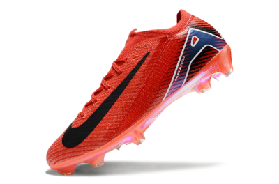 Unisex Nike Air Zoom Mercurial Vapor 16 Elite FG Firm Ground Low-Tops Football Boots - Red/Black/White/Gold