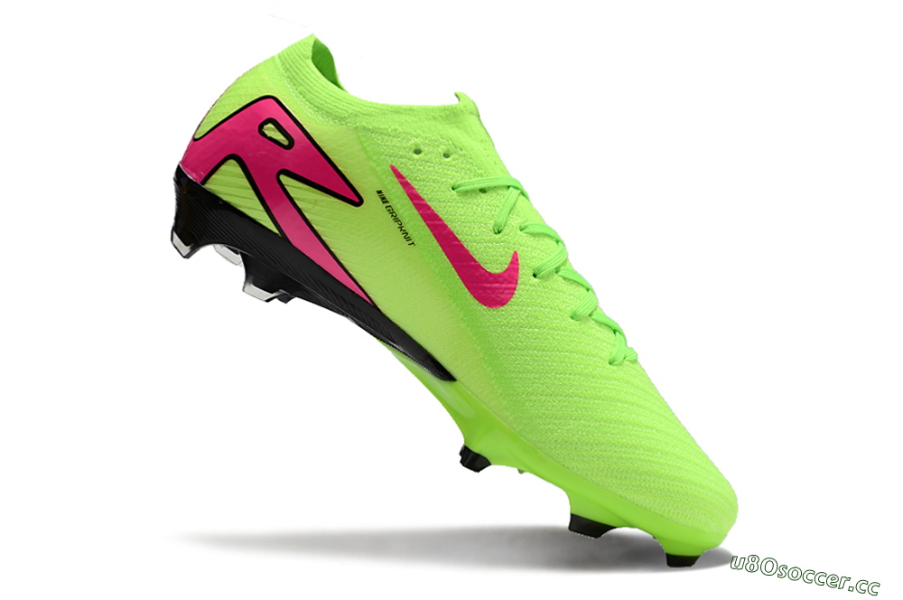 Men's Nike Air Zoom Mercurial Vapor 16 Elite FG Firm Ground Low-Tops Football Boots - Jade/Pink/Black 4