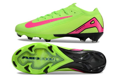 Men's Nike Air Zoom Mercurial Vapor 16 Elite FG Firm Ground Low-Tops Football Boots - Jade/Pink/Black