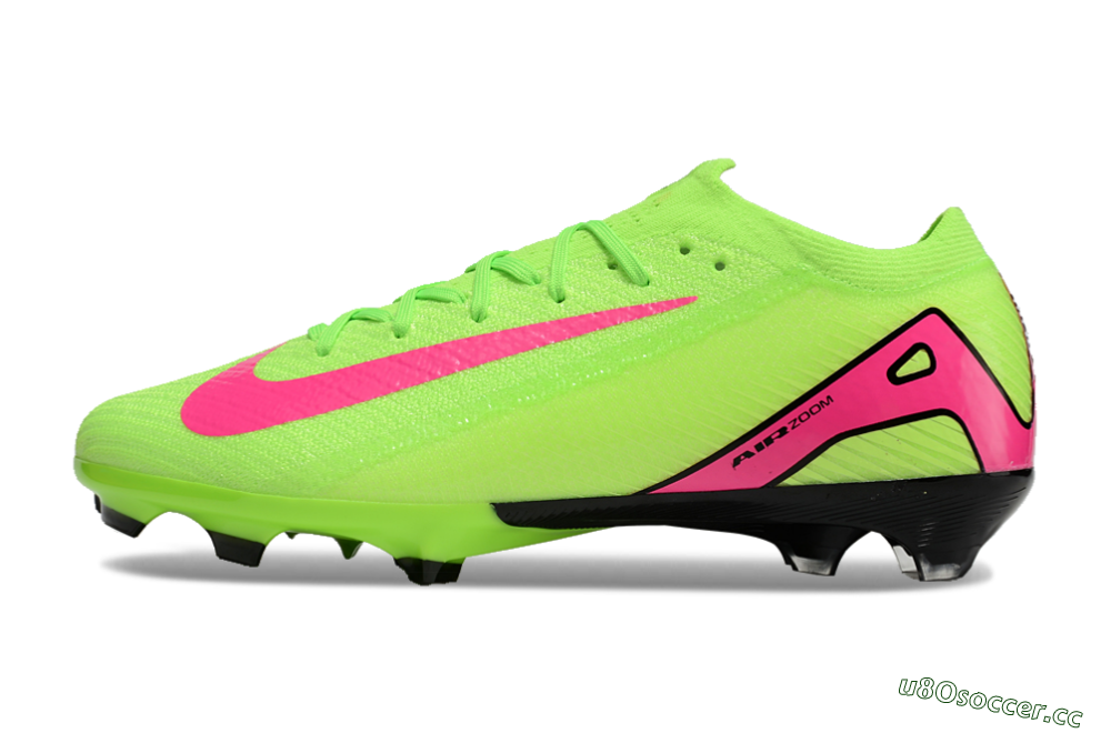 Men's Nike Air Zoom Mercurial Vapor 16 Elite FG Firm Ground Low-Tops Football Boots - Jade/Pink/Black 0