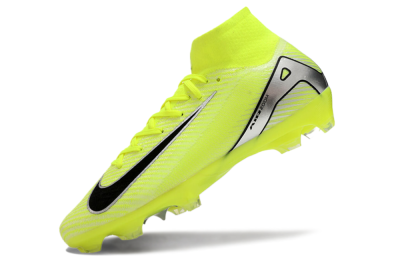 Men's Nike Air Zoom Mercurial Superfly 16 Elite FG Firm Ground High-Tops Football Boots - Yellow/Sliver/Black