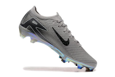 Men's Nike Air Zoom Mercurial Vapor 16 Elite FG Firm Ground Low-Tops Football Boots - Grey/Black/White/Gold