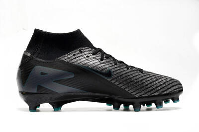 Unisex Nike Air Zoom Mercurial Superfly 10 Elite AG Artificial Grass High-Tops Football Boots - Blue/Silver/Jade