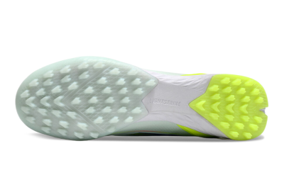 Unisex Adidas F50 Elite TF Artificial Turf Low-Tops Football Shoes - Jade/Blue/Yellow
