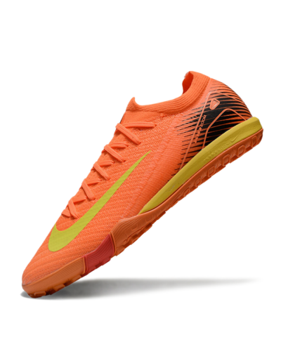 Men's Nike Air Zoom Mercurial Vapor 16 Elite TF Artificial Turf Low-Tops Football Shoes - Orange/Yellow/Black