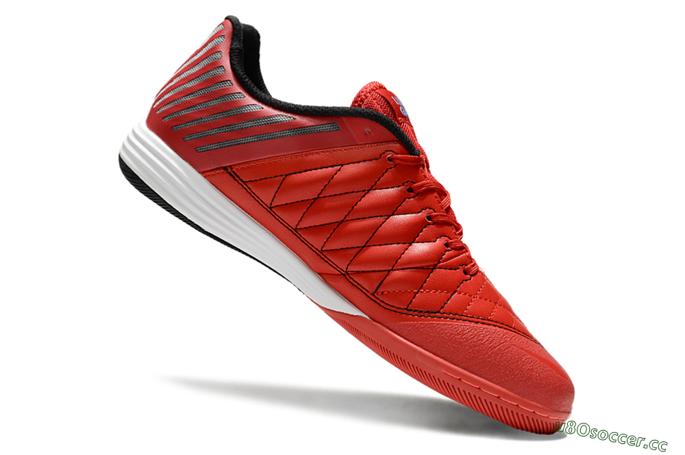 Unisex Nike Lunar Gato 2 IC Indoor & Futsal Low-Tops Football Shoes - Red/Black/Blue/White 4