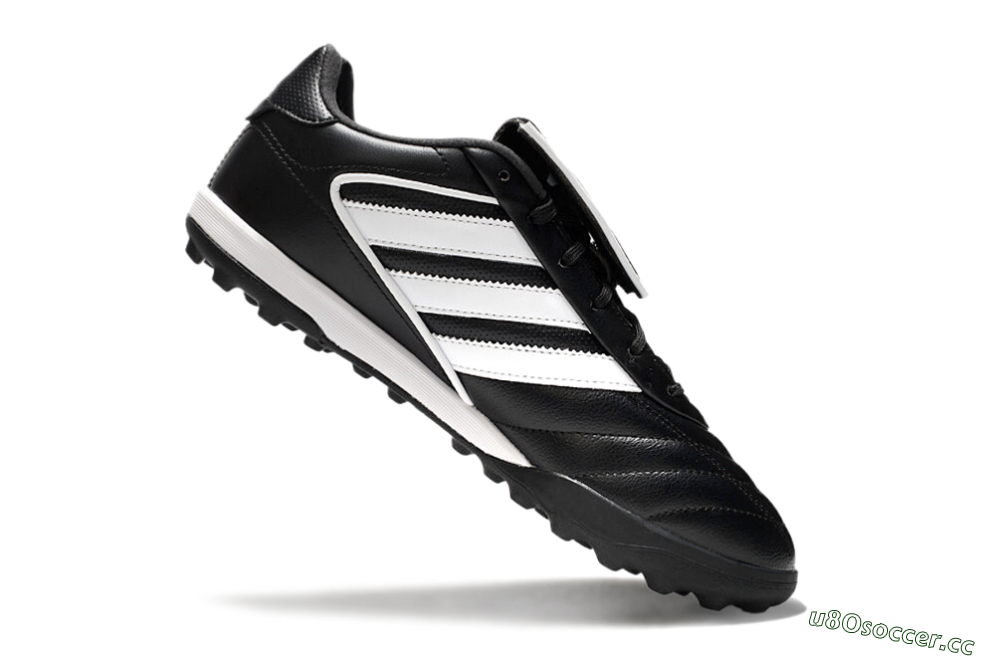 Men's Adidas Copa Gloro 2 TF Artificial Turf Low-Tops Football Shoes - Black/White 4