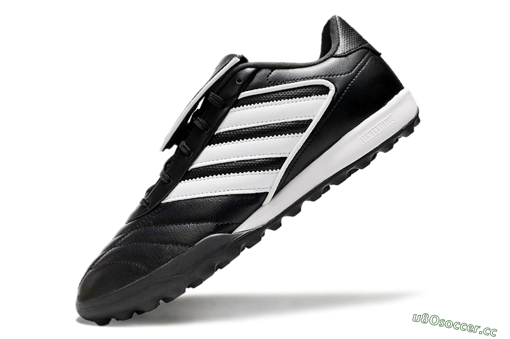 Men's Adidas Copa Gloro 2 TF Artificial Turf Low-Tops Football Shoes - Black/White 5