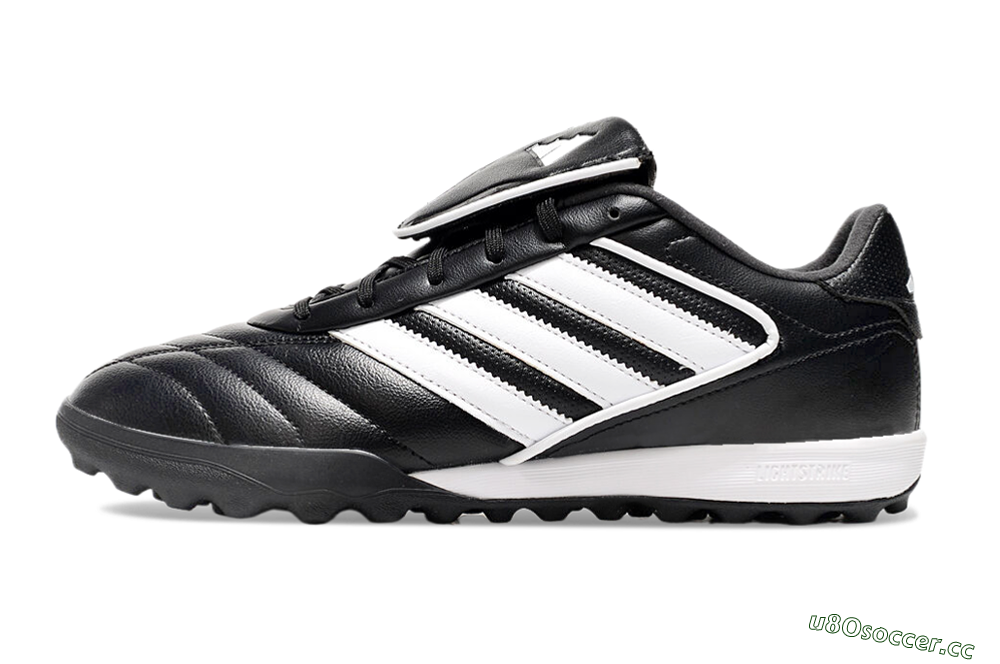 Men's Adidas Copa Gloro 2 TF Artificial Turf Low-Tops Football Shoes - Black/White 0
