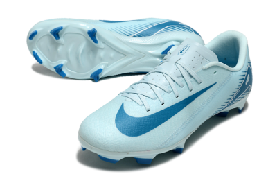 Men's Nike Air Zoom Mercurial Vapor 16 Academy FG Firm Ground Low-Tops Football Boots - Jade/Blue/White