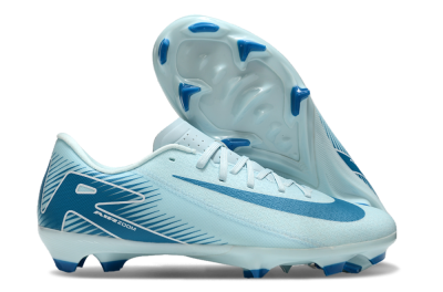 Men's Nike Air Zoom Mercurial Vapor 16 Academy FG Firm Ground Low-Tops Football Boots - Jade/Blue/White
