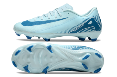 Men's Nike Air Zoom Mercurial Vapor 16 Academy FG Firm Ground Low-Tops Football Boots - Jade/Blue/White
