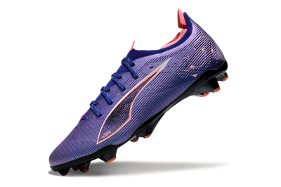 Men's Puma Ultra 5 Ultimate FG Firm Ground Low-Tops Football Boots - Purple/Red/White