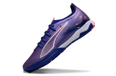 Men's Puma Ultra 5 Ultimate TF Artificial Turf Low-Tops Football Shoes - Purple/Red/White