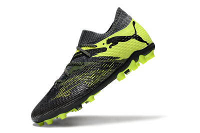 Men's Puma Future Ultimate MG Multi Ground Low-Tops Football Boots - Black/Yellow