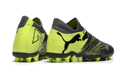 Men's Puma Future Ultimate MG Multi Ground Low-Tops Football Boots - Black/Yellow