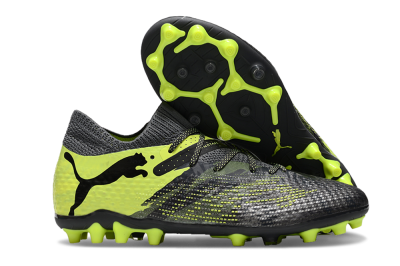 Men's Puma Future Ultimate MG Multi Ground Low-Tops Football Boots - Black/Yellow