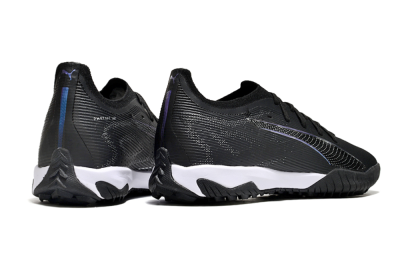 Men's Puma Ultra 5 Ultimate TF Artificial Turf Low-Tops Football Shoes - Black/Blue/White