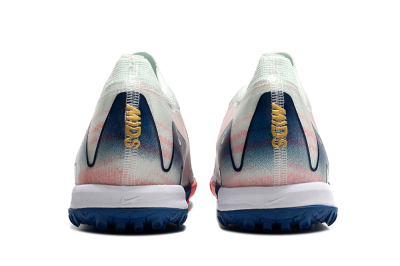 Unisex Nike Air Zoom Mercurial Vapor 16 Elite TF Artificial Turf Low-Tops Football Shoes - White/Pink/Blue