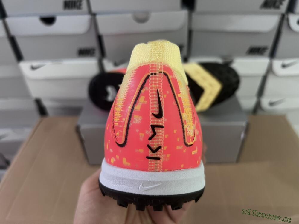 Men's Nike Air Zoom Mercurial Vapor 16 Elit TF Artificial Turf Low-Tops Football Shoes - Yellow/Black/Red