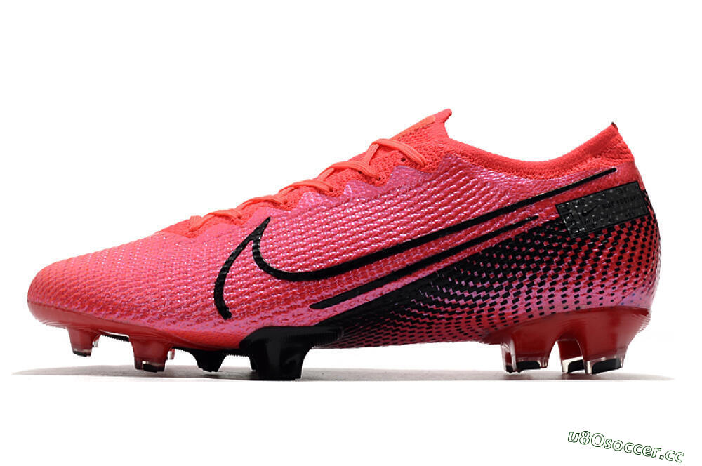 Unisex Nike Mercurial Vapor 13 Elite FG Firm Ground Low-Tops Football Boots - Red/Black 0