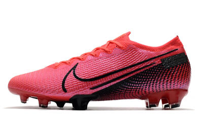 Unisex Nike Mercurial Vapor 13 Elite FG Firm Ground Low-Tops Football Boots - Red/Black