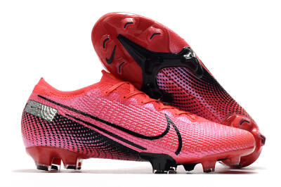 Unisex Nike Mercurial Vapor 13 Elite FG Firm Ground Low-Tops Football Boots - Red/Black