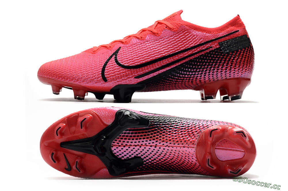 Unisex Nike Mercurial Vapor 13 Elite FG Firm Ground Low-Tops Football Boots - Red/Black 1