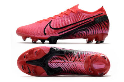 Unisex Nike Mercurial Vapor 13 Elite FG Firm Ground Low-Tops Football Boots - Red/Black