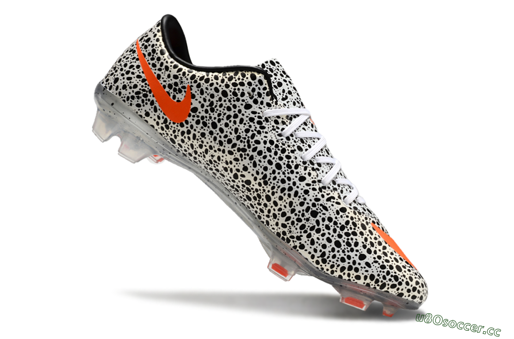 Men's Nike Mercurial Vapor 10 FG Firm Ground Low-Tops Football Boots - Black/White/Red 4