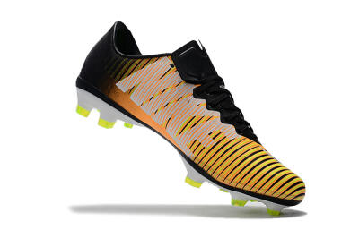 Men's Nike Mercurial Vapor 11 FG Firm Ground Low-Tops Football Boots - Orange/Black/White