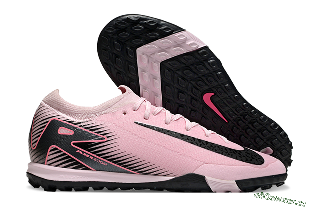 Men's Nike Air Zoom Mercurial Vapor 16 Elite TF Artificial Turf Low-Tops Football Shoes - Pink/Black 2