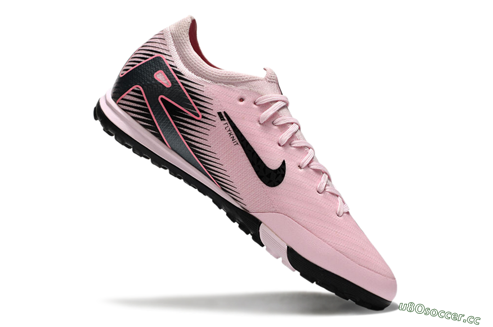 Men's Nike Air Zoom Mercurial Vapor 16 Elite TF Artificial Turf Low-Tops Football Shoes - Pink/Black 4