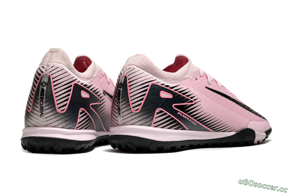 Men's Nike Air Zoom Mercurial Vapor 16 Elite TF Artificial Turf Low-Tops Football Shoes - Pink/Black 6