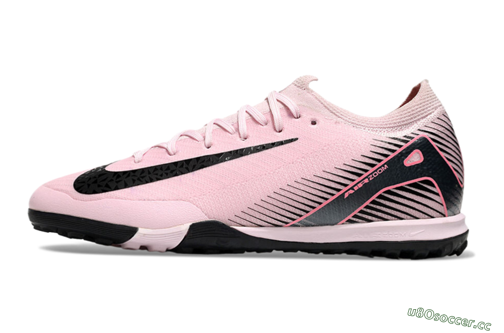 Men's Nike Air Zoom Mercurial Vapor 16 Elite TF Artificial Turf Low-Tops Football Shoes - Pink/Black 0