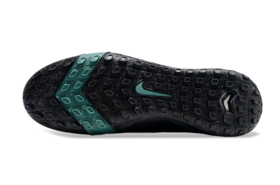 Unisex Nike Air Zoom Mercurial Vapor 16 Elite TF Artificial Turf Low-Tops Football Shoes - Black/Blue/Grey