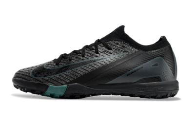 Unisex Nike Air Zoom Mercurial Vapor 16 Elite TF Artificial Turf Low-Tops Football Shoes - Black/Blue/Grey