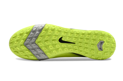 Unisex Nike Air Zoom Mercurial Superfly 10 Elite TF Artificial Turf High-Tops Football Shoes - Yellow/Silver/Black